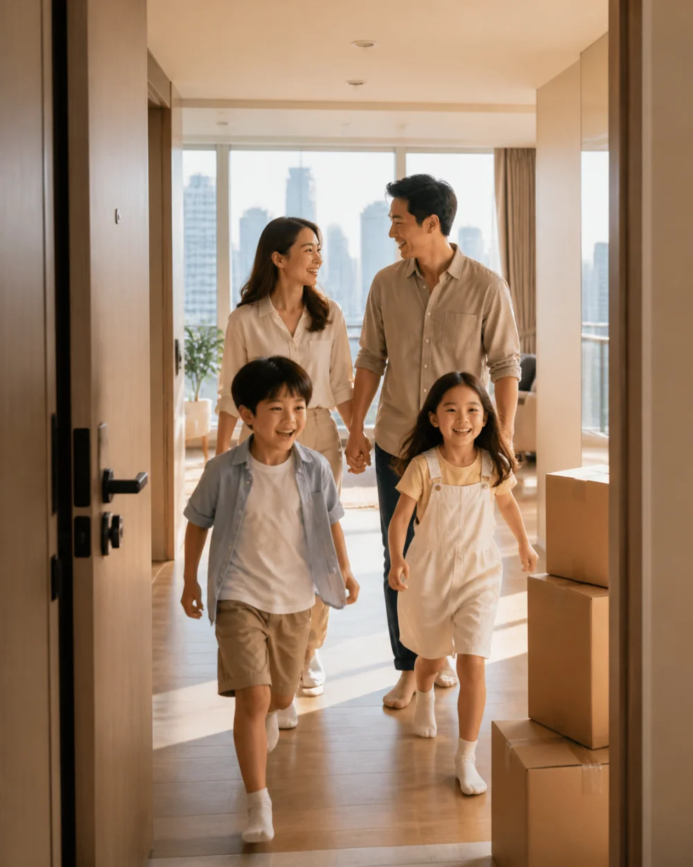 Thai family moving into their new Bangkok condo — GoThaiMover